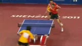 视频：中国组合会师乒乓球女双决赛