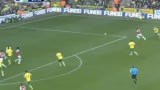 视频集锦：范佩西梅开二度 阿森纳2-1诺维奇