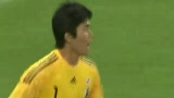 视频：中国队头球造险情 遗憾被守门员没收