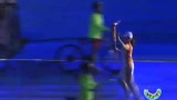 视频：大运主火炬第三棒 体操世界冠军程菲
