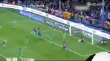 视频集锦：梅西两球超越传奇 哈维破门巴萨胜