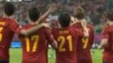 视频：席尔瓦2传1射锁定胜局 西班牙也有梅西