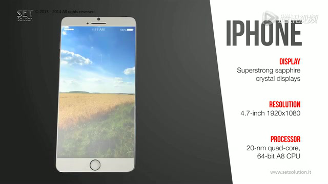 iPhone 6新概念视频 无边框竟设计的如此科幻截图