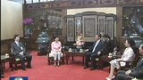 Xi Jinping interviews Korea president
