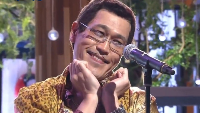 piko taro最新现场演绎《ppap》 这贱萌表情绝了
