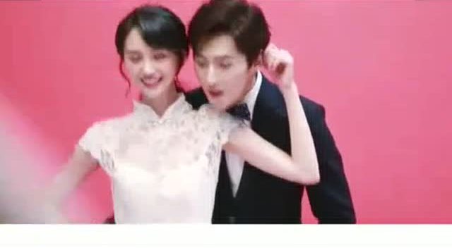 杨洋郑爽拍婚纱照的部分