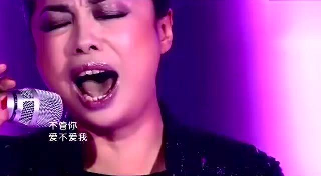 黄绮珊深情演唱一首《离不开你》唱的让人感动让人落泪