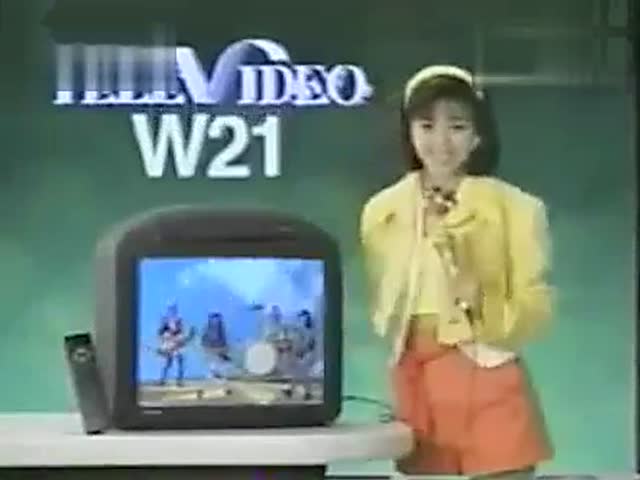 90年代酒井法子松下电视机广告