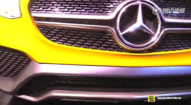 2015法兰克福车展：奔驰GLC Coupe概念车实拍截图