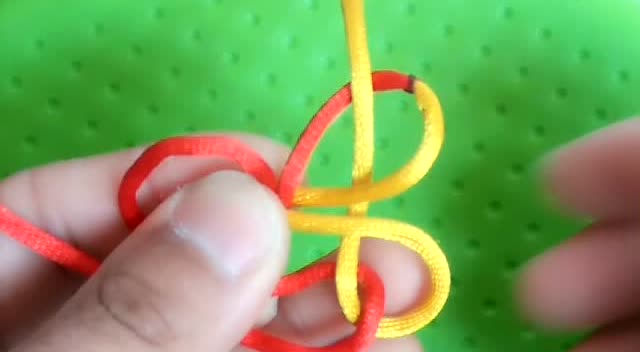 手工编绳,中国结之手绳结尾的秘鲁结编织方法