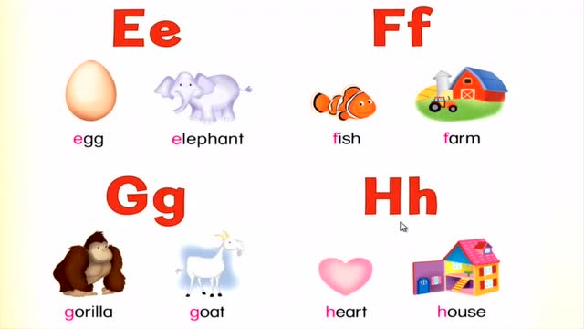 学前英语描红本幼儿园26个字母简单单词手写练习薄幼
