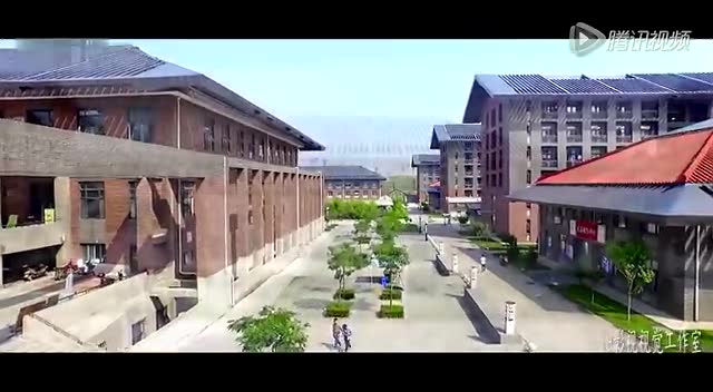 西安建筑科技大学草堂校区航拍宣传片 - 教育 