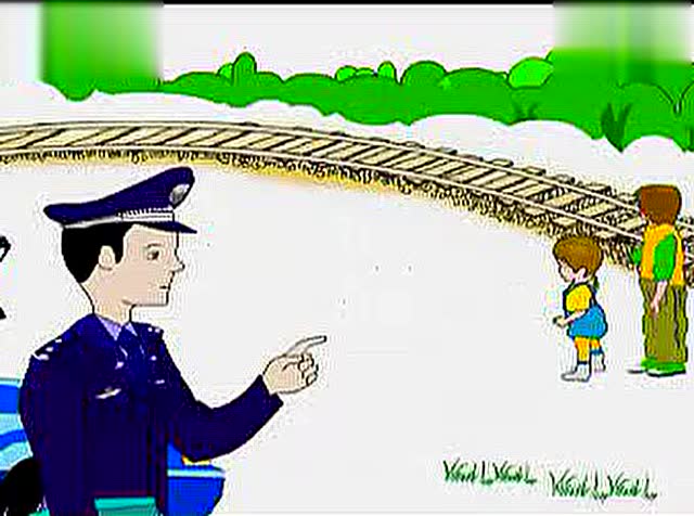 铁路安全教育漫画|铁路施工安全教育动画源文