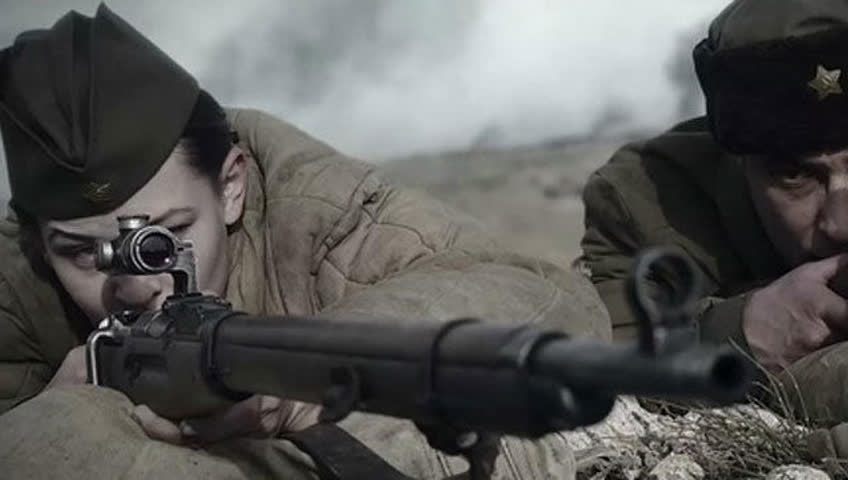 有部国产抗战片里有个女狙击手叫什么片名?