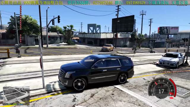 小辉哥 gta5 mod 凯迪拉克凯雷德 警车