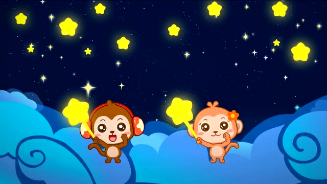儿歌点点-经典儿歌-小星星 一闪一闪亮晶晶,满天都是小星星
