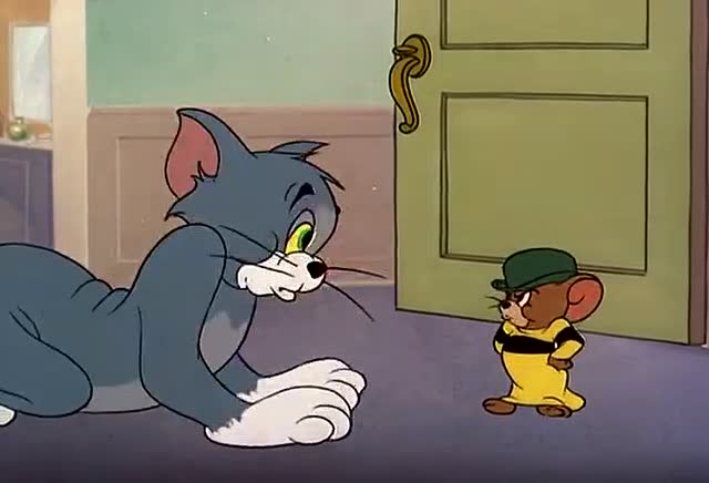 猫和老鼠:表哥走后杰瑞冒充表哥,汤姆信以为真