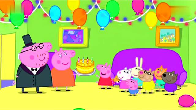 粉红猪小妹英文版儿童英语启蒙动画片下载小猪