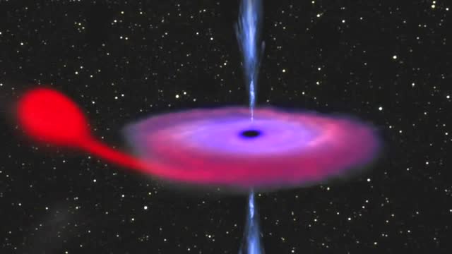 美国宇航局观测到沉寂26年的黑洞再次复苏截图