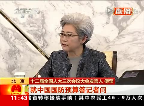 【谈军费】傅莹:落后要挨打 今年军费或增10%截图