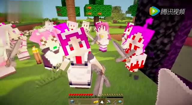 我的世界 minecraft五歌出品 大龄女吃货也玩mc小五私房菜