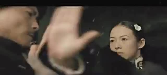 《一代宗师》章子怡vs张晋 火车站雪夜对战八卦掌