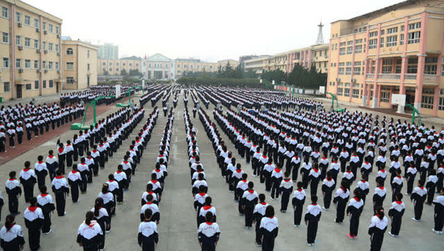 广播操 涟水县外国语小学