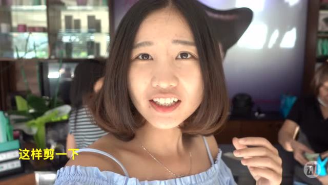 【梦小霞 vlog】在泰国给女生剪头发都是女理发师 032