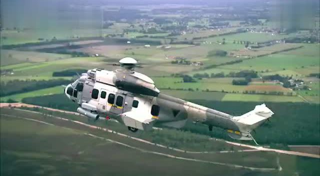 欧洲直升机公司ec725美洲狮多用途直升机