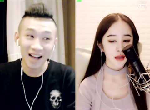 mc天佑连麦美女演唱庄心妍《以后的以后》声音好像!