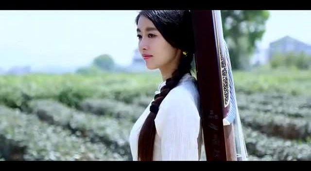 保镖古筝弹奏《上海滩》a保镖十足!美女美女i图片