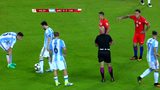 裁判扼杀阿根廷配合 撞倒梅西吹自己犯规