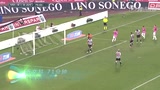 进球视频：皮尔洛分球 乔文科射死角梅开二度