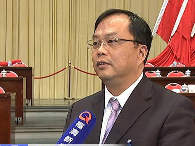 新当选的福清市人民政府市长张帆接受我台记者专访