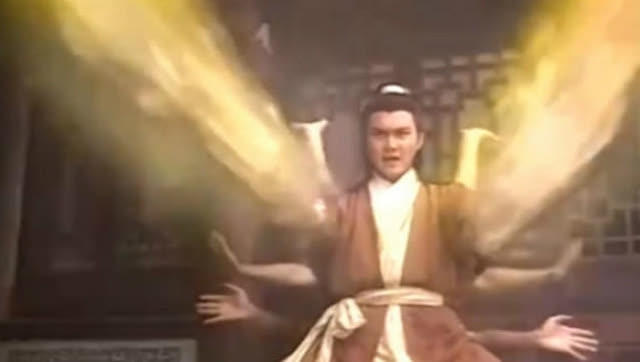 洪七公教郭靖最后三招降龙十八掌,最后一招好厉害