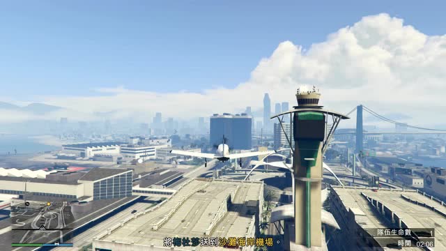 侠盗飞车GTA5 劫狱任务第一次当飞行员