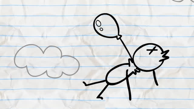 创意铅笔动画《爬楼梯》: 我看到了整个人生