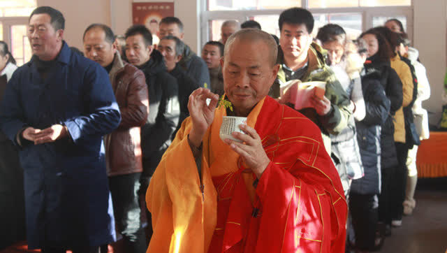 通化梅河口龙泉寺腊八佛成道日祈福法会