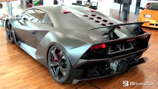 第六元素 实拍兰博基尼sesto elemento