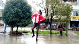 完整的鬼步舞奔跑分解动作-鬼步舞教学基础舞步