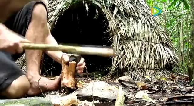 荒野生存原始技术:石斧的做法要点和作用