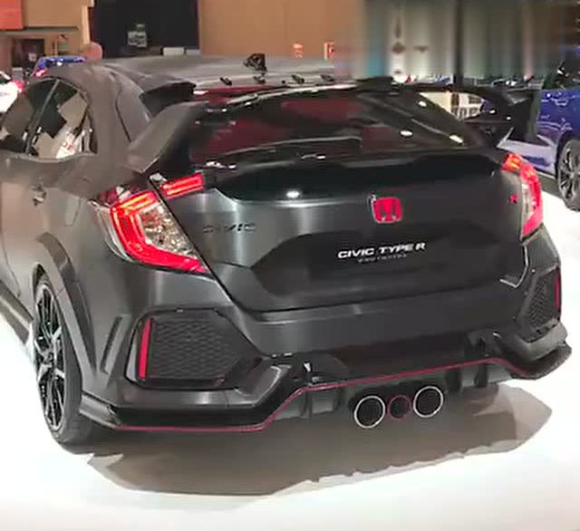 2018款全新思域type r亮相,美爆了!