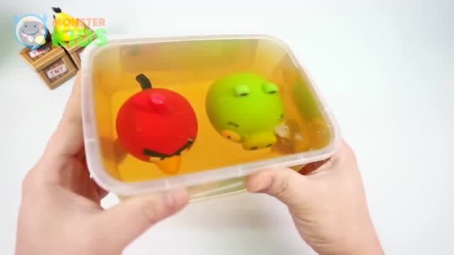 教你制作愤怒的小鸟果冻
