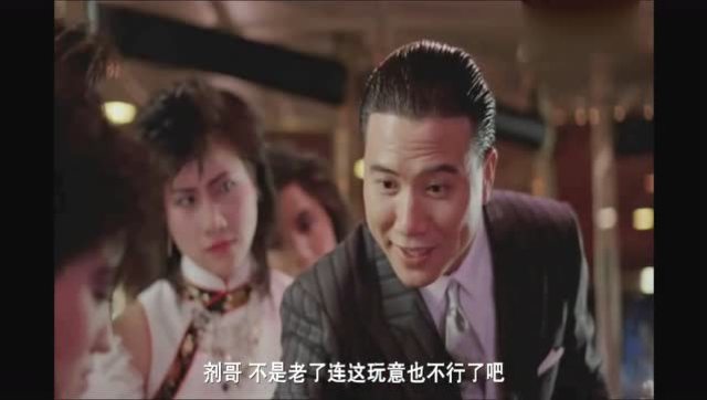 《江湖情2》都说万梓良抢了周润发的风头,黑社会老大真适合他