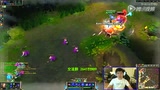 【职业选手第一视角】LOLgodlike神超上单刀妹