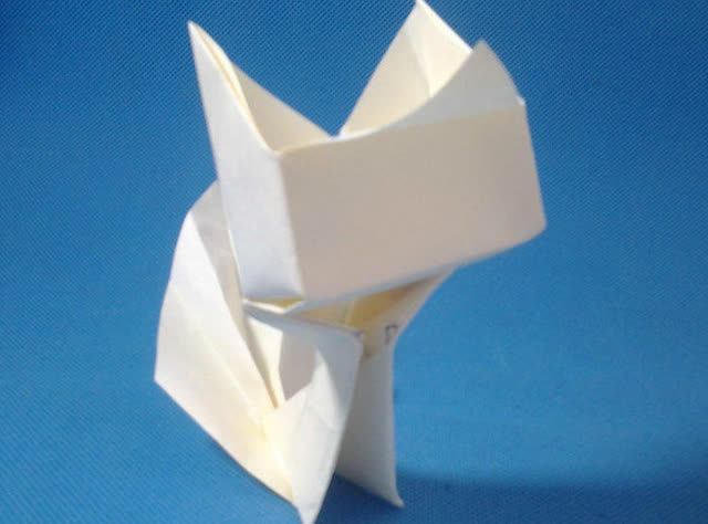 折纸王子教你折猫头 1 儿童折纸大全