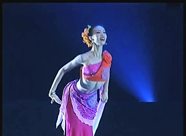 第十届桃李杯舞蹈比赛高清完整版 金晨《花儿》民族舞