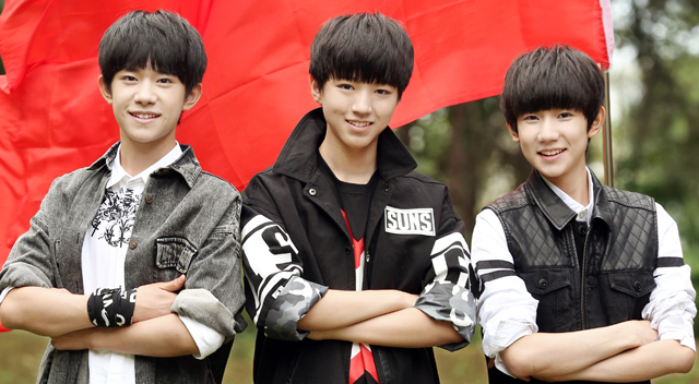 tfboys新歌《少年說》首發 三小隻獻禮國慶