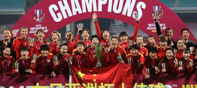 中国女足亚洲杯十佳球 祝铿锵玫瑰节日快乐