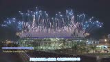 3角形UFO惊现奥运会开幕典礼上空的图片